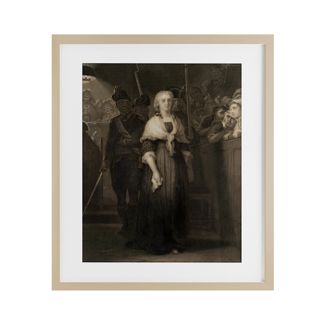Stupell Industries Working Woman Vintage Framed Print Under Glass, design by Marcus Jules